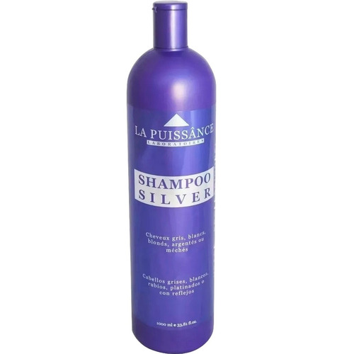 Shampoo Matizador Violeta Silver 1000 Ml La Puissânce