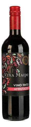 Pack De 12 Vino Tinto Viña Maipo Afrutado 750 Ml