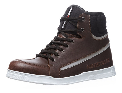 Imagen 3 de 8 de Botas Zapatilla By Ls2 Sneakers Nto Rome Brown Cts