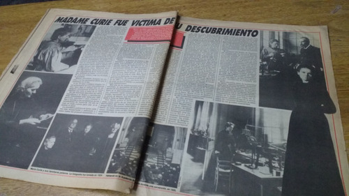 Semanario 261 Madame Curie Victima De Su Descubrimiento 1984