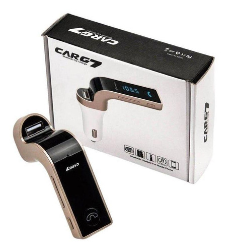 Carg7 Transmissor Fm / Bluetooth Car / Card Micro Sd