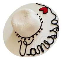 Comprar Chapéu De Praia Personalizado Com Nome Moda Praia