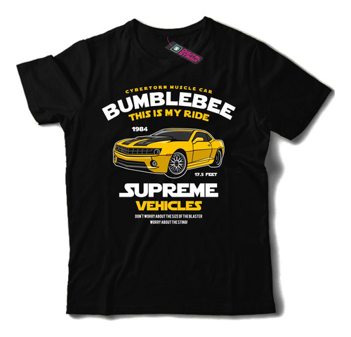 Remera Bumblebee Rockabilly Old School Garage T150 Premium