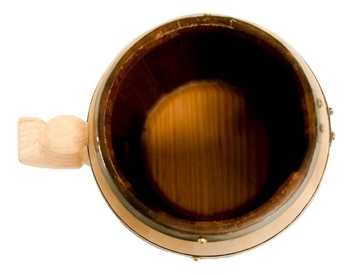 Imagen 2 de 2 de Barril Tarro De Madera