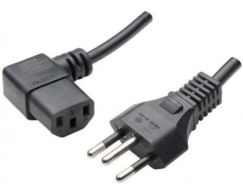 Cabo De Força Tripolar 90º Graus 1.5mts Pc Fontes Monitores