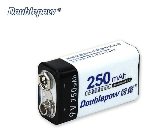 X4 Batería 9v Recargable Alta Calidad Pila Rectangular 6f22