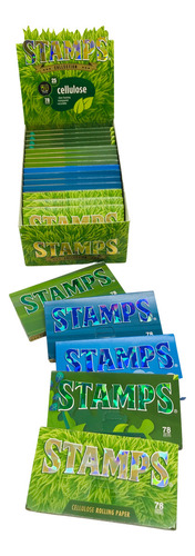 Papelillo Para Armar Stamps Collection Celulosa X5 Unidades 50h 78mm