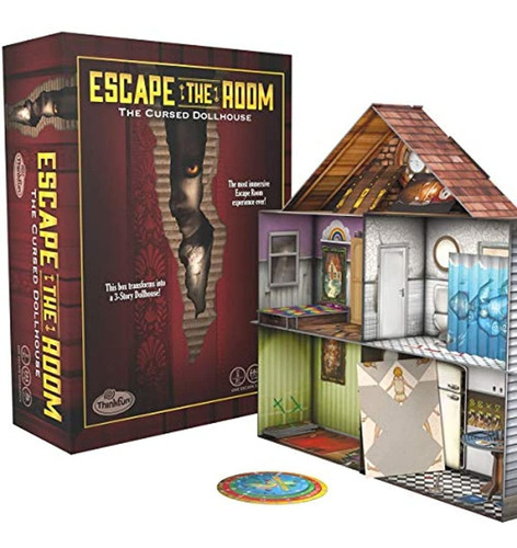 Think Fun Escape The Room The Cursed Dollhouse  Una Experie