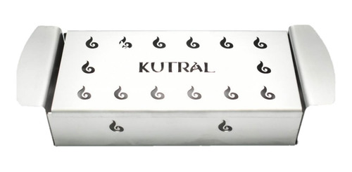 Imagen 2 de 7 de Guantes Para Asador + Caja Ahumadora Parrilla. Kutral