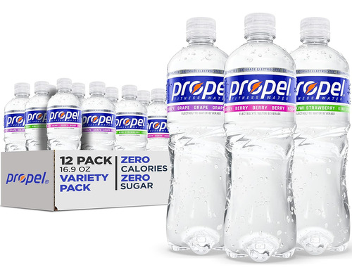 Paquete 12x Botellas 16.9oz Agua Saborizada Con Electrolitos