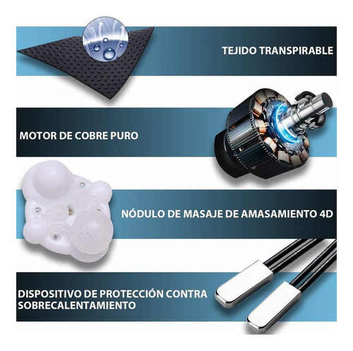 R Masajeador Eléctrico De Espalda Y Cuello Summala