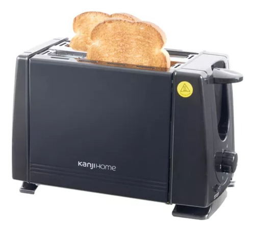 Tostadora Kanji Home Kjh-tm800-03 Negra 800w Color Negro