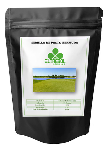 Semilla De Pasto Bermuda Var Sahaverde I I : Mejorada (1 kg)
