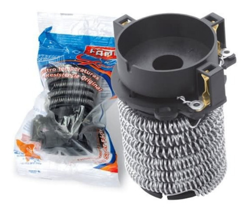 Imagem 3 de 6 de Kit Chuveiro Super Ducha Fame 4 Temperaturas + Resistência