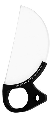 Filtro Portátil De Dioptrías Divididas, Lente De 79 Mm, Vidr