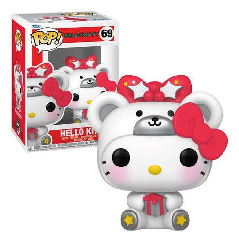 Funko Pop Hello Kitty Oso Polar #69 Metalico Sanrio Original