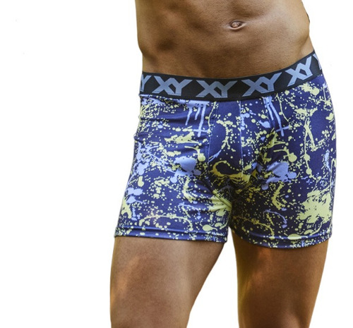 Boxer Hombre Xy Estampado Manchas Art 1336