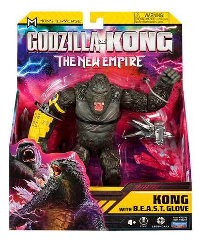 Godzilla X Kong Figura Articulada 15 Cm.