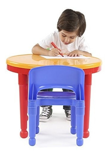 Totors Kids 2-en-1 Plastic-lego-activity Activity Table Y 2