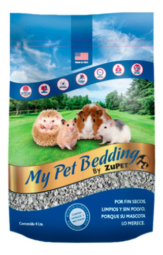 Sustrato De Papel My Pet Bedding Hamster, Cuy, Erizo, Huron,