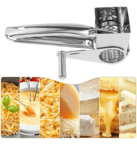 Rallador De Queso Rallador De Queso Rotatorio Con Manivela