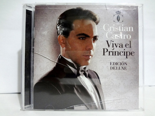 Imagen 1 de 4 de Cd+ Dvd Cristian Castro Viva El Príncipe Edición Deluxe Usa