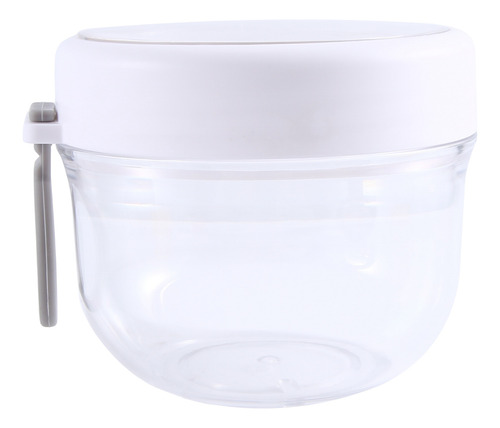 Recipientes De Avena U6 Overnight Con Tapa Y Cucharas, 2 Uni