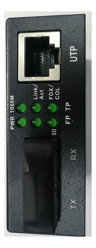 Convertidor Fibra A Utp Tx-mc22u-sfp