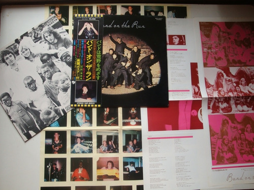 Beatles Paul Mccartney Band On The Run Lp Vinilo Japon 73 Rk