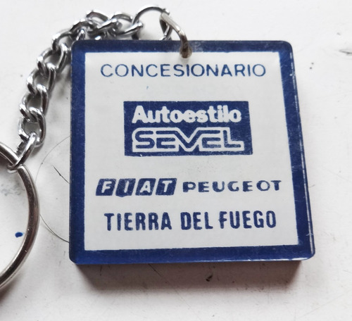 Llavero Antiguo Fiat Insignia Agencia Preto Sevel 128 Iava