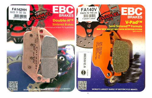 Pastillas Freno Ebc Brakes Honda Cb-1 (cb 400 F) 