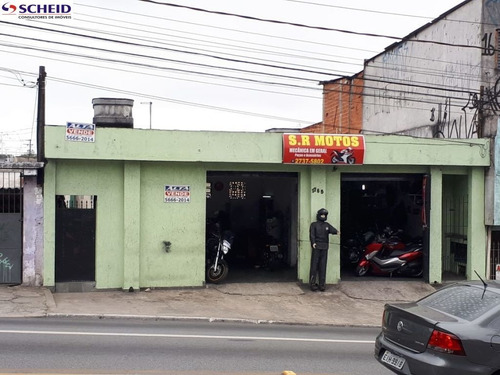 Imagem 3 de 4 de Terreno Com Com 4 Casas E 2 Salões Comerciais - Mr65177