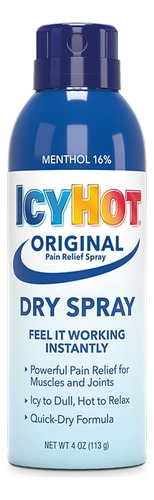 Icyhot Spray Lesiones Deportivas Correr Gym 4 Oz 113 Gr