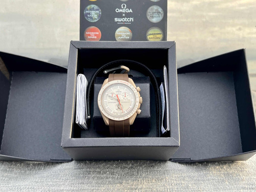 Reloj Omega X Swatch Lunar Moonwatch Chronograph Saturno