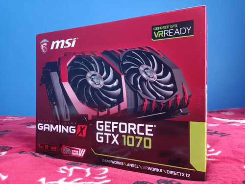 Gtx 1070 Gaming X 8gb Msi