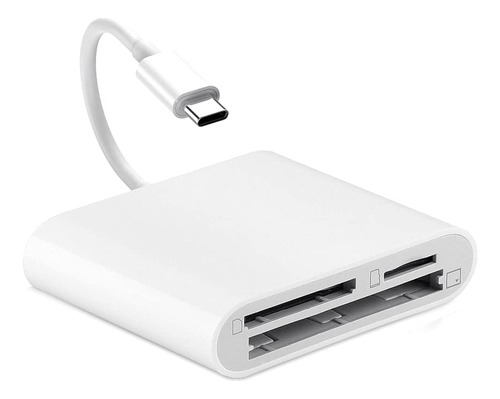 Goldfox - Lector De Tarjetas Sd Usb-c 3 En 1, Lector De Tarj