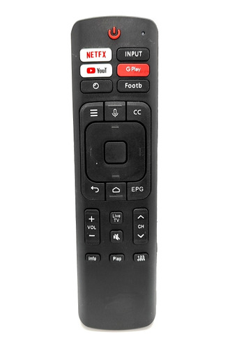 Control Genérico Para Hisense Y Bgh Smartv 