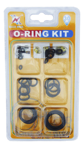 Kit Orings De Goma 30 Piezas De 5 A 24 Mm.