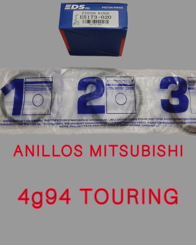 Anillos Mitsubishi Lancer Touring 020 Mm 4g94