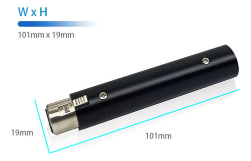 Pré-amplificador Dinâmico De Microfone De 48v Para Dm1 28db
