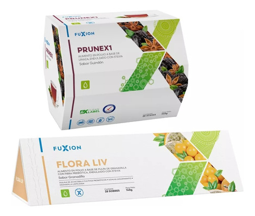 Prunex 1 Y Flora Liv  Detox Digestivo