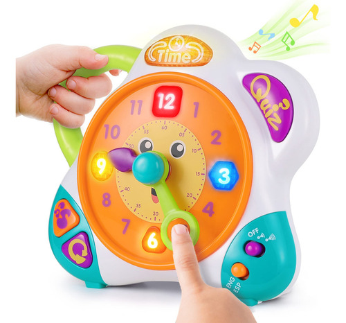 Reloj De Aprendizaje Bilingüe Little Learner Para Niño