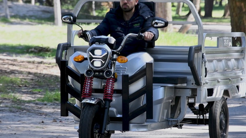 Triciclo 100% Eléctrico Utilitario Hard Work Trike Uruguay