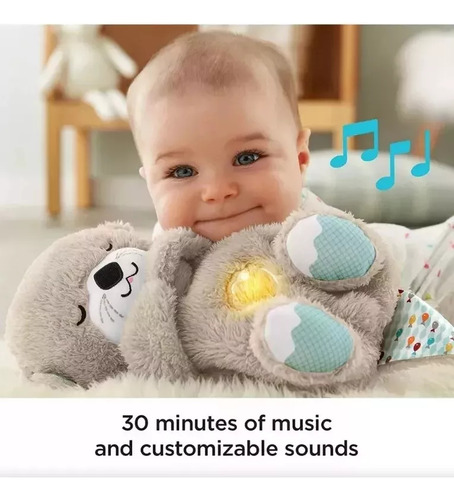 Nutria De Peluche Fisher-price,con Sonido Y Luces 2pcs