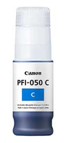 Tinta Canon Pfi-050 C Cyan 70 Ml Pigmentada 5699c001aa