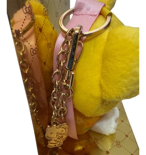 Peluche Mascot Hello Kitty 40 Aniversario Amarillo Oso