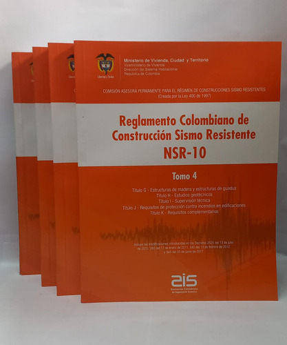 Reglamento Colombiano De Construccion Sismtoms 1 Al 4