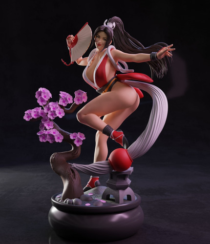 Kof Mai Shiranui A3d Archivos Para Impresión 3d