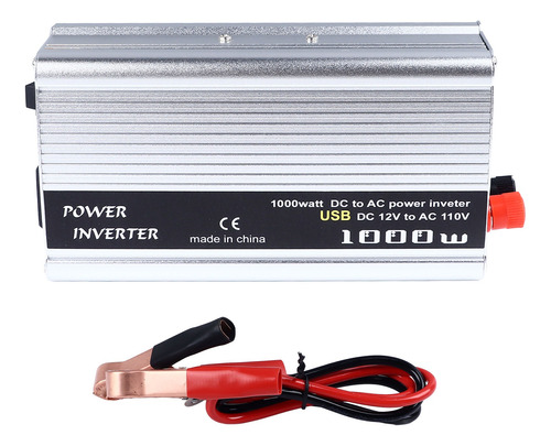 Convertidor De Corriente Auto Para Auto 1000w 12 A 110v