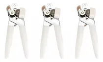 Comprar Set X 3 Abrelatas Mariposa Doble Engranaje Loekemeyer Acero